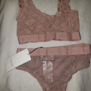 GG panty and bralette set